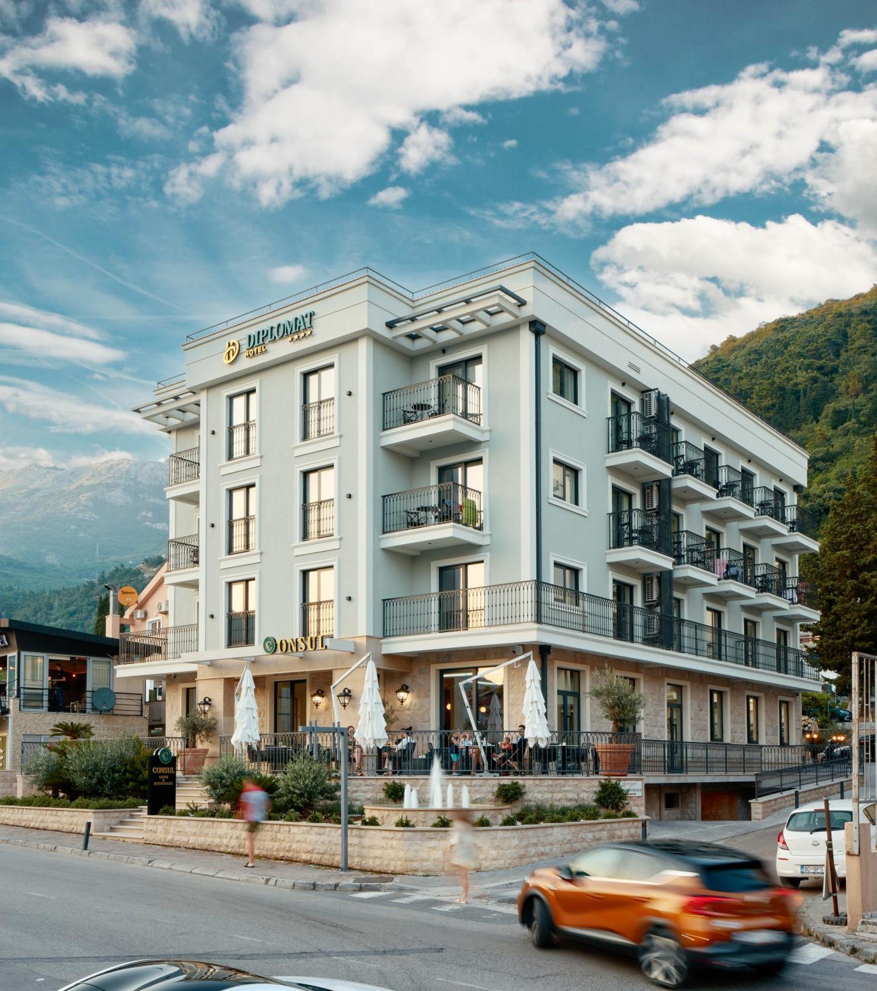 Hotel Diplomat By Aycon Budva Exteriér fotografie