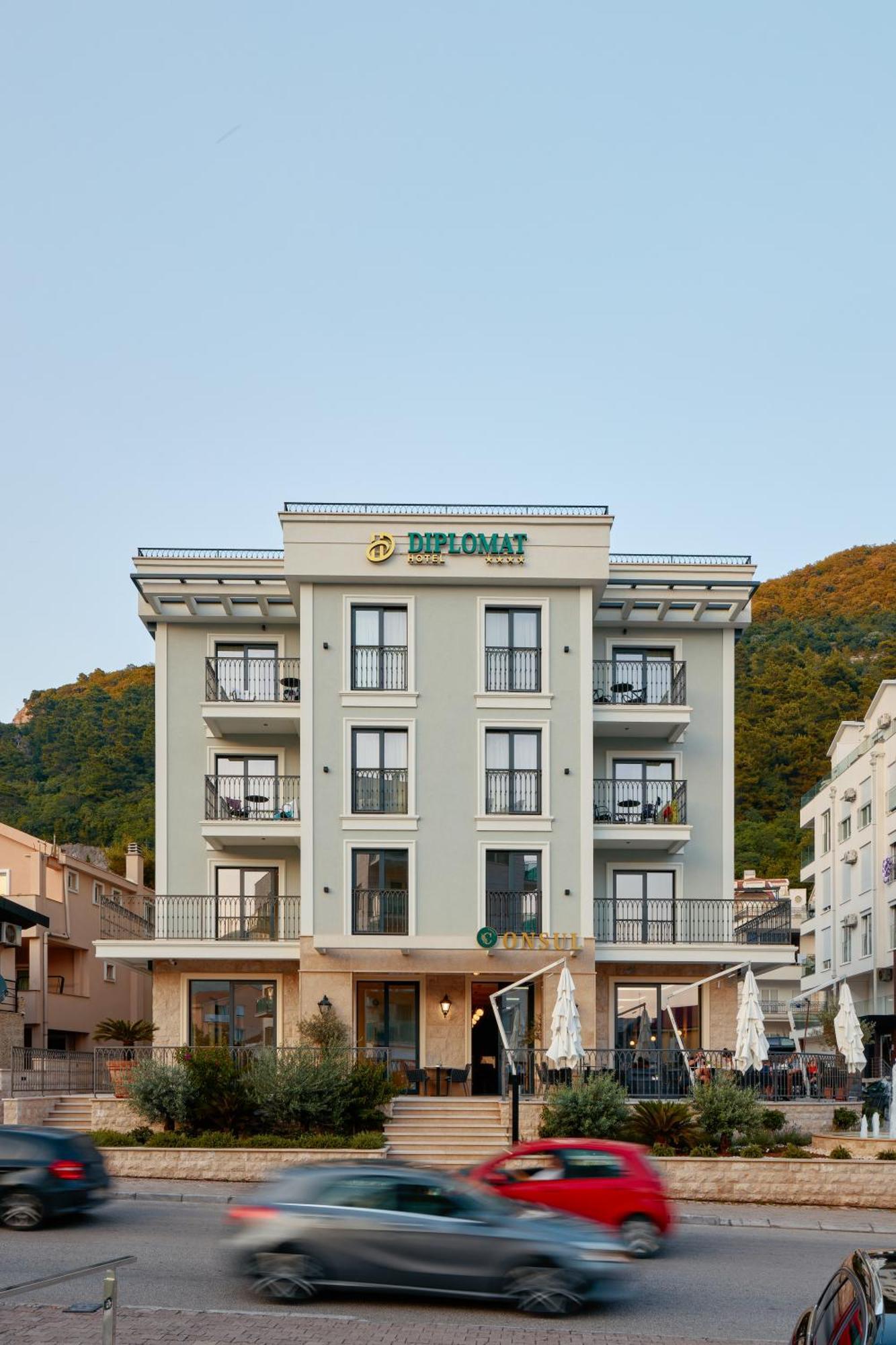 Hotel Diplomat By Aycon Budva Exteriér fotografie